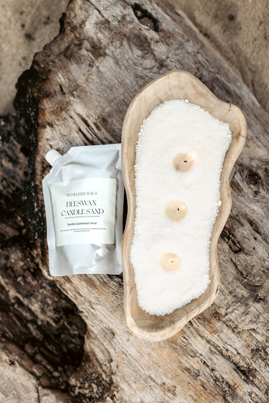 Dough Bowl Sandwax Candle Refillery Haus