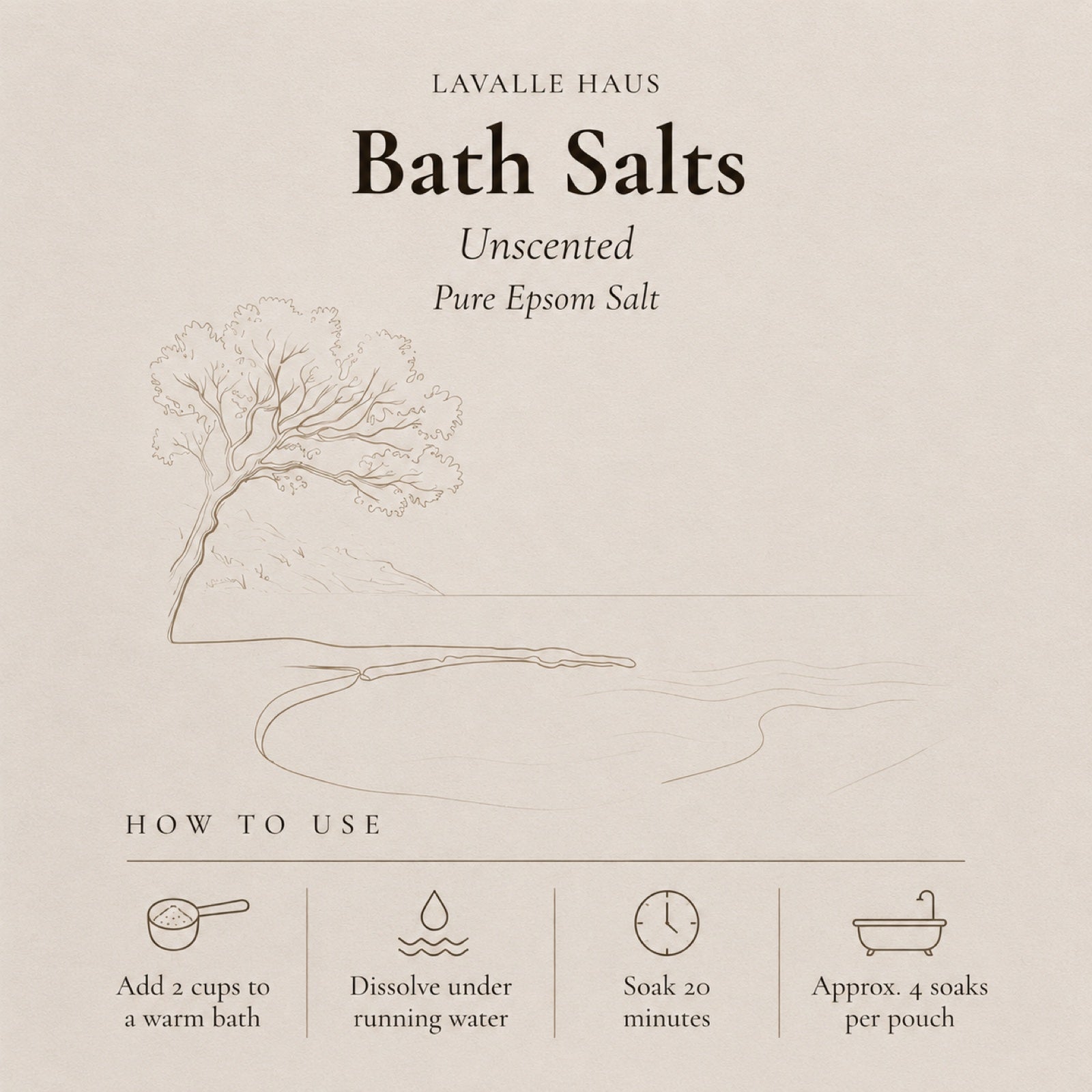 Bath Salts in bath