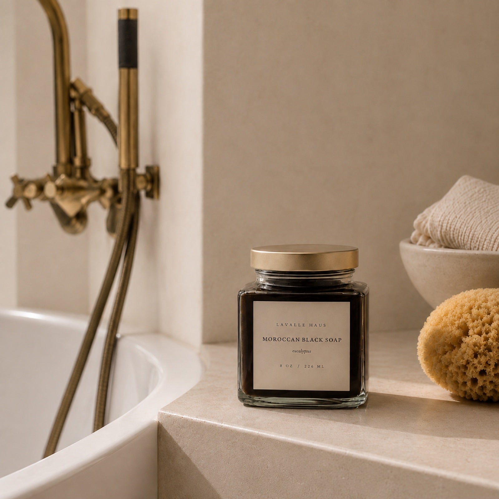 Moroccan Black Soap lifestyle