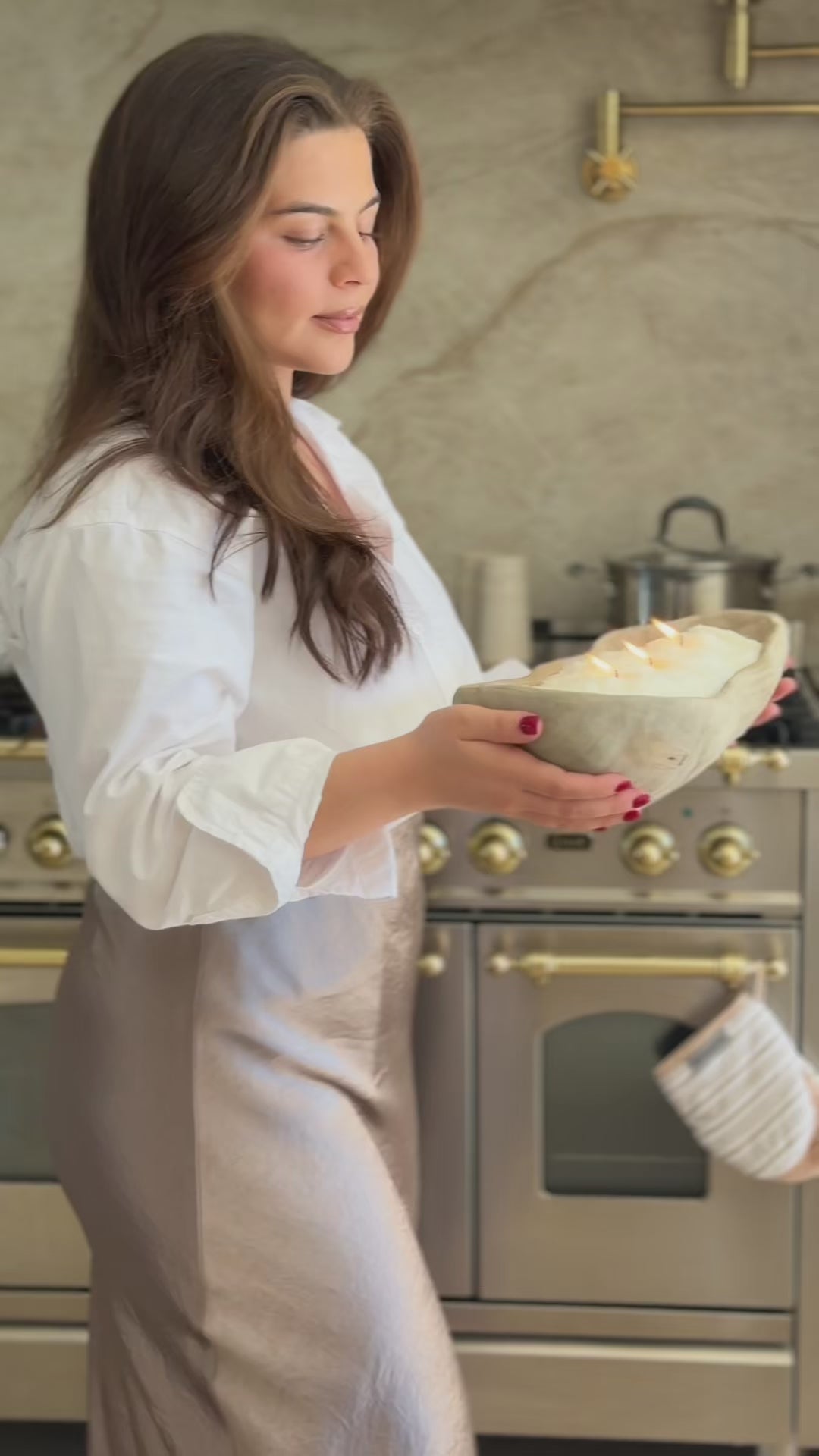 Dough Bowl Sandwax Candle